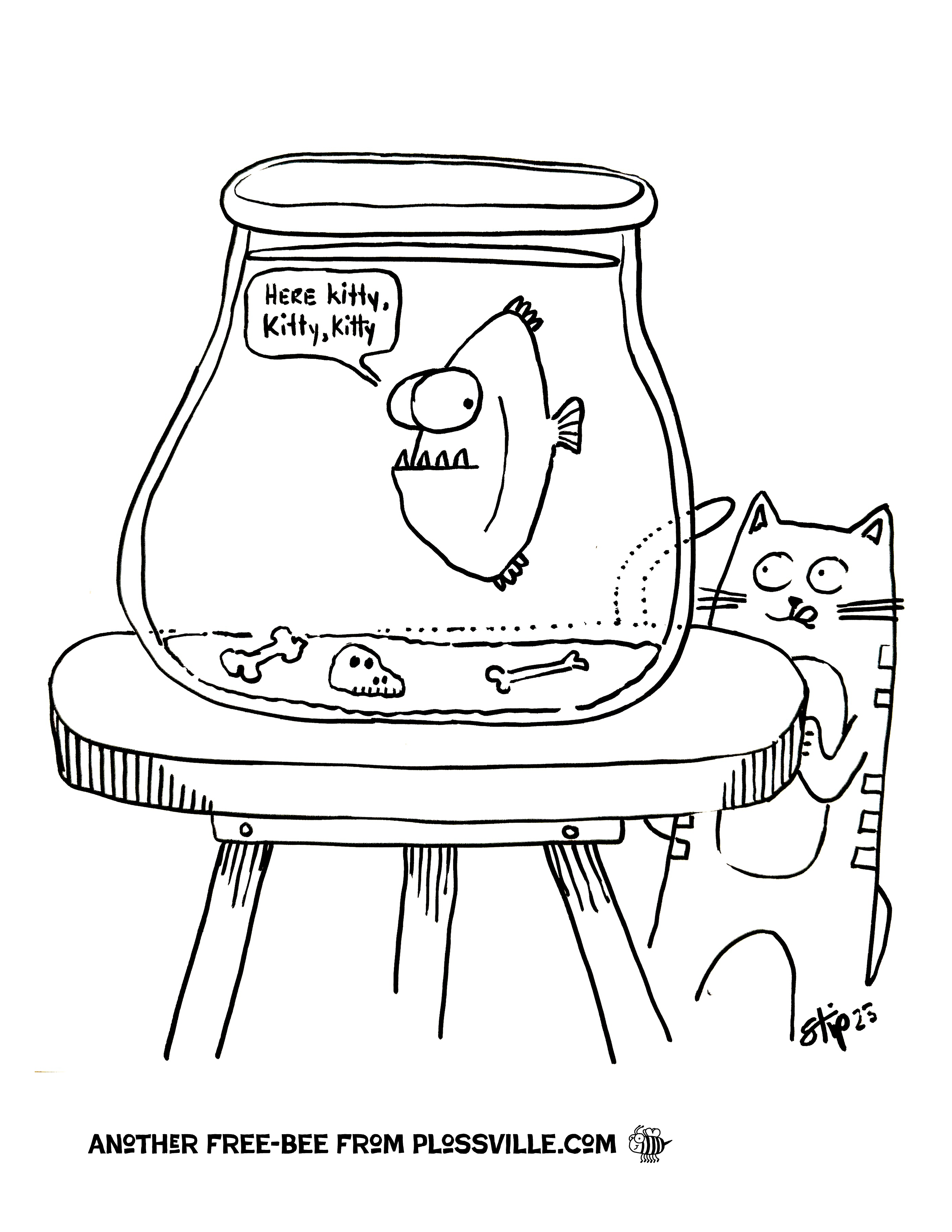 piranha cat